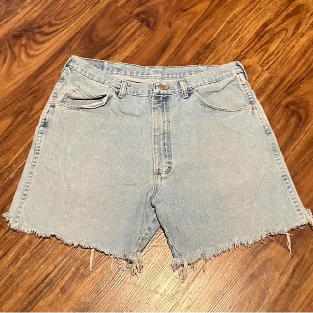 Wrangler Light Blue Jean Shorts